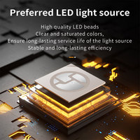 Cars Devil Eyes Light LED Matrix Panel Eye Lamp Flexible LED Display Screen Window Large Programmable for Truck Car