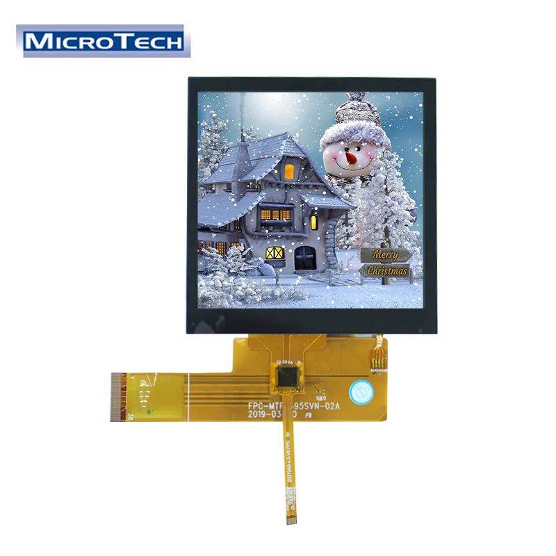 3.95 inch 480*480 RGB ALL HD Color Screen MIPI Interface 4.0" TFT LCD Touch Panel
