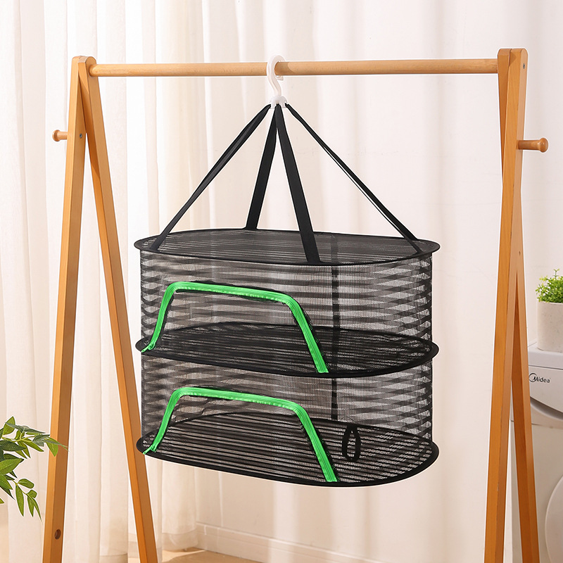 Black - (Medium 2-layer 40*60cm) - Multifunctional Drying Net