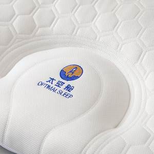 Almohada de cuello de látex con partición 3D de lujo, almohadas cervicales ergonómicas de estilo sólido alto para adultos, rectángulo, sueño saludable Natural - Product Image 4