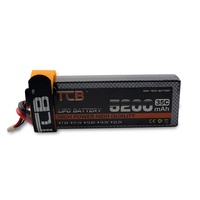 حزمة بطاريات ليثيوم أيون 2-6S 5200mAh 35C 7.4V-22.2v خاصة بسيارات التسلق ونماذج التحكم عن بعد ذات الأداء العالي وهيكل صلب، ومناسبة لطائرات التحكم عن بعد ذات الأقدام الكبيرة.