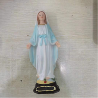 20cm la Vierge Marie Résine Saint Père Église Décoration Maison Noël Décor