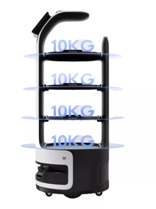 روبوت ذكي لتوصيل الطعام للمطعم ، خدمة أوتوماتيكية ، خدمة النادل ، روبوت - Product Image 5