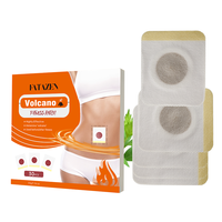Patch de fitness volcanique OBM, brûle les graisses, stimule l'entraînement, sensation thermique super fraîche, extrait de plantes naturelles, longue durée 12H