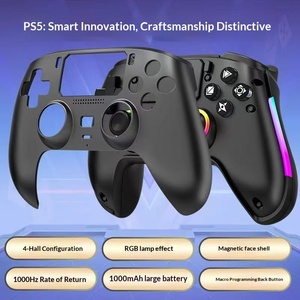 Controller di Gioco per PS5 con Luce RGB, Programmazione Macro, Copertura Magnetica, Supporto Nativo per <span class=keywords><strong>Giochi</strong></span> <span class=keywords><strong>PC</strong></span> - Product Image 4