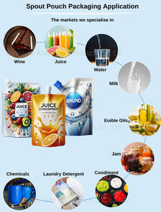 5l Draagbare Stand-Up Waterzak B-Ultrasone Couplant Gel Jelly Vulling Verpakking Met Tuit Voor Ziekenhuis Medisch Gebruik - Product Image 4