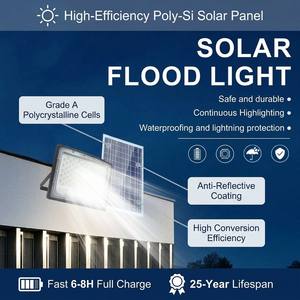 Reflector Solar LED Impermeable IP65 con Control Remoto, Carcasa de ABS, Luz Diurna de 6000K, Ángulo de Haz de 120°, Sensor de Movimiento - Product Image 4