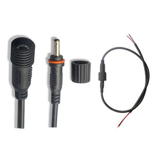 Konektor Jack Plug Industri DC35135 Pria Wanita dengan Pengunci Tahan Air 2 Pin Kabel PVC 22AWG untuk Lampu Strip LED Tegangan Rendah - Product Image 1
