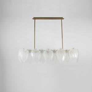 Creative Glass Leaves Pendant <strong>Light</strong> <strong>Fixtures</strong> Led Ceiling <strong>Light</strong> for Home <strong>Office</strong> Dining <strong>Light</strong> Modern Chandelier JY9180 - Product Image 3
