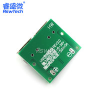 Cargador de Coche de Doble USB de 9V/12V/24V a 5V 3A, Módulo Convertidor Reductor de CC a CC