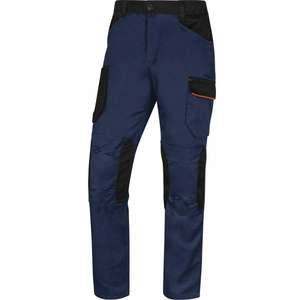 DELTA PLUS - M2PA3STRMOXX Poliéster/algodón/elastano Azul Marino-naranja Mach 2 pantalones de trabajo-PANTALONES DE TRABAJO EAN 3295249252786 - Product Image 1