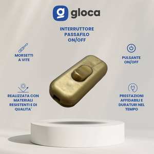 ชุดสวิตช์โกลก้าร็อคเกอร์ 5 ชิ้น สีทอง 250V AC SPST 2P เปิด-ปิด พลาสติก - Product Image 2