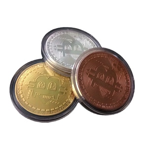 Pièces commémoratives, pièces commémoratives de <span class=keywords><strong>bitcoin</strong></span>, en or, argent et cuivre, 1 pièce - Product Image 1