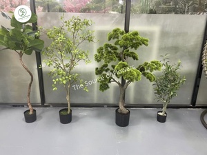Thực Tế Cao Nhân Tạo Tuyết Tùng Cây Thông Trong Nhà Ngoài Trời Vườn Cảnh Quan Bonsai Trang Trí Nội Thất Nhựa Bền Gỗ Nhân Tạo - Product Image 6