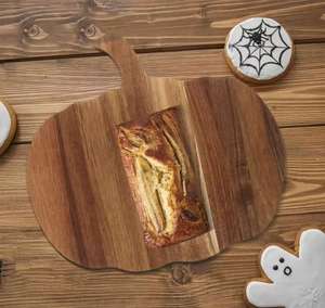 Atacado personalizado Natal abóbora em forma de madeira placas de corte para cortar legumes pão e refeições familiares - Product Image 5