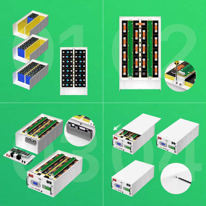 DIY Lifepo4 Battery Box - 48V 300AH for Home Energy Storage