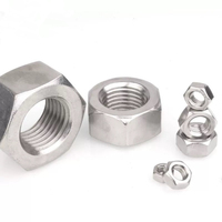 Écrou hexagonal fin ANSI/ASME B18.2.2 - Acier inoxydable 304/316 - Fabrication chinoise - Usinage CNC - Fixation de précision pour l'exploitation minière et l'eau