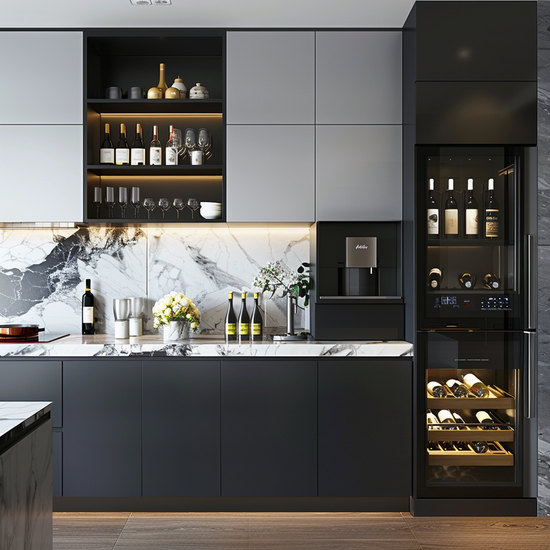 Kitchen Cabinet Foshan Complete Cabinet Set