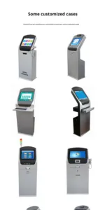 Terminal de Autoservicio con Lector de Códigos de Barras, Lector de Tarjetas, Pantalla LCD, SDK Habilitado, Carcasa Metálica de Pie para Uso en Interiores - Product Image 6