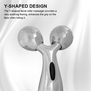 Planche de massage Guasha pour le visage, le cou et les yeux, rouleau facial et ensemble Gua Sha en acier inoxydable - Product Image 2