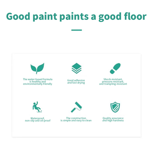 Peinture de sol époxy de qualité industrielle, haute résistance à l'usure, écologique, pour parkings, revêtement en caoutchouc pour bateaux, couleur personnalisée - Product Image 6