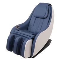 Fauteuil de massage électrique mini-gravité zéro pliable multipoints avec chauffage et commande vocale pour soulagement complet du corps, des pieds et du dos