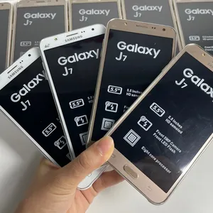 Samsung J7 2015 cep telefonu tüm satış Unlocked ikinci el kore ünlü marka cep telefonu J7