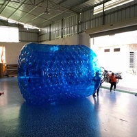 Rouleau à eau gonflable en PVC ou TPU de taille personnalisée Roue à eau pour hamster humain à vendre