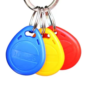 ABS Rfid Key Tag 125khz EM Keyfob ABS Plastic Keyfob Rfid Door Access Key Fob Tags