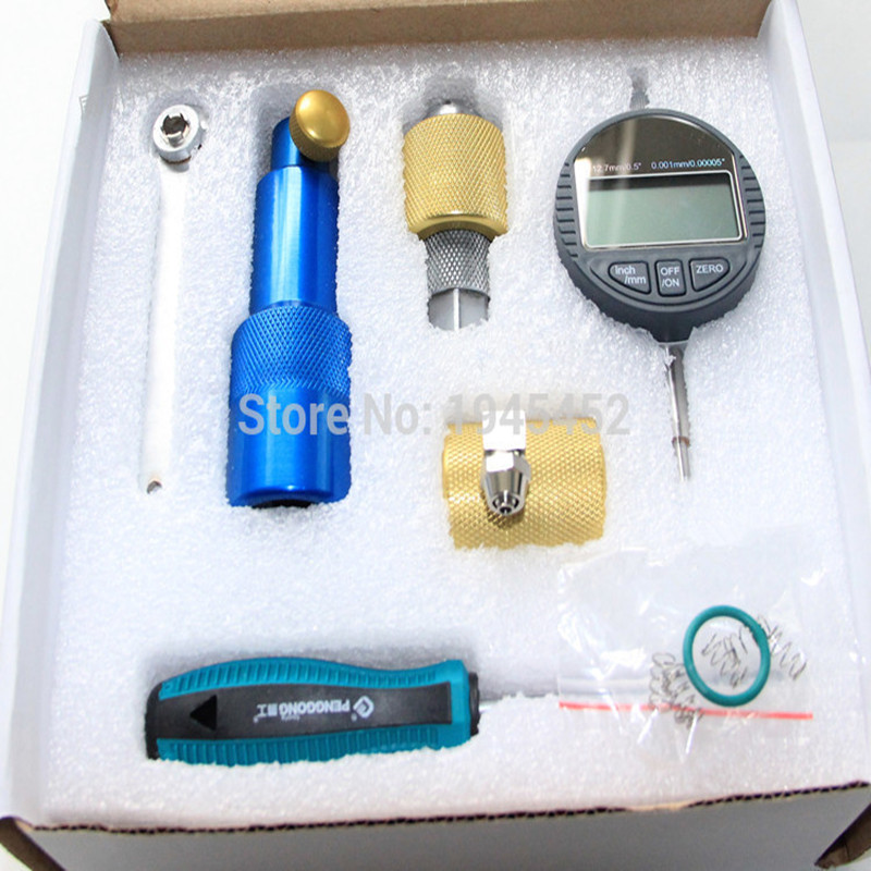 Новинка! Набор инструментов для ремонта инжектора с общей топливной магистралью, инструменты для разборки 320D, наборы инструментов для ремонта инжектора с общей топливной магистралью, тестер