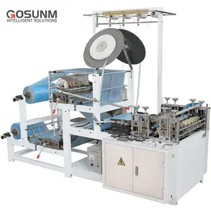 Fabricant professionnel nouvelle conception de produit Machine de Production de manchon de matériau PE jetable automatique de haute qualité