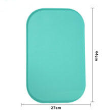 Tapis d'alimentation pour animaux de compagnie de qualité alimentaire antidérapant chien chat bol tapis eau plateau de nourriture tampon d'alimentation napperon étanche Silicone tapis de nourriture pour animaux de compagnie - Product Image 5