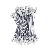 Câble adaptateur JST HY 2.0mm avec faisceau de câbles 3239 26 AWG en cuivre pur, isolation PVC, longueur totale 120mm pour l'alimentation