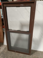 NFRC AS2047 CE TOMA AS2047 Aluminium Doppelflügelfenster Doppelt Hängende Fenster Einfach Hängende Fenster