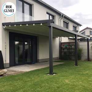 Kích Thước Tùy Chỉnh PVC Mái Hiên <span class=keywords><strong>Shade</strong></span> Hệ Thống Với LED Strip Lights - Product Image 6