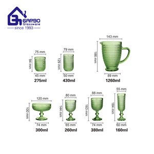 Assiette carrée en verre <span class=keywords><strong>de</strong></span> 8 pouces avec style <span class=keywords><strong>de</strong></span> peinture à l'encre chinoise, verre givré vert lac, assiette décorative pour dîner - Product Image 6