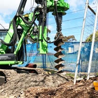 Tarière de forage droite de 600 mm pour Sany SR155 XCMG XR150 |   Source de fonds fiables |   Élimination de gros volumes de terre