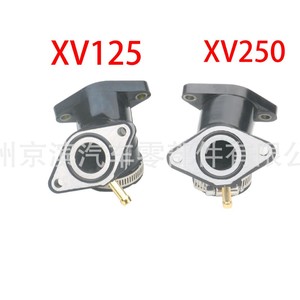 Colector de Admisión Yamaha para XV125 XV250 Virago 1988-2013, Interfaz de Carburador, Pieza del Compartimento del Motor - Product Image 1