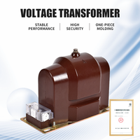 Transformateur de tension intérieur JDZX9-10(6) avec rapports d'essai, monophasé, type moulé en résine époxy 12/42/75k 7.2/30/60kV 50 60Hz