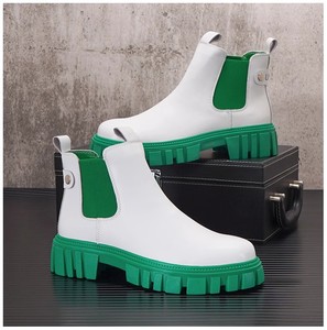 New Men's Casual <b>Shoes</b>, Outdoor Fashion Trend, Sports Skateboard <b>Shoes</b>, Trendy Thick Soled <b>Height</b> <b>Increasing</b> Men's <b>Shoes</b> - Product Image 2