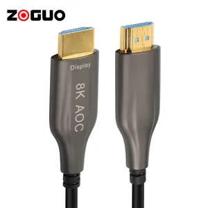 8K kabel serat optik HDMI 2.1 kabel optik aktif untuk 8K @ 60Hz 4K @ 120Hz eARC HDR dinamis kompatibel PS5/PS4,Ultra HDTV