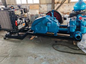 مضخة طين لمحرك الديزل الأفقي المحمولة بسعر المصنع مضخة الطين BW250/السلسلة 6MPa للمياه من ZhongTan - Product Image 3