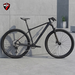 Vélo de montagne tout-terrain en fibre de carbone M5 M6100-12s avec freins à disque hydrauliques MT200 12 vitesses M6100 et axe traversant M5 - Product Image 6