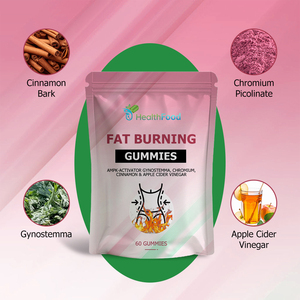 Factory Supply Metabolism Cravings Control Healthy Weight Support <b>Gummy</b> <b>Candy</b> Herbal Fat Burning Gummies with Gynostemma - Product Image 5