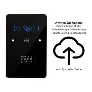 Écran OLED étanche IPX7 avec connexion WiFi et Ethernet, prise en charge du SDK, fonction hors ligne, code QR, carte IC, carte CPU pour contrôle d'accès - Product Image 3