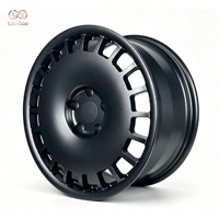Jantes en alliage forgées ventilées 18 20 22 pouces multi PCD 5x120 5x127 5x139.7 noir mat pour SUV et fourgonnettes