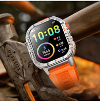 Montre connectée J13 2,01 pouces IPS, appels Bluetooth, IP68, 1200 mAh, étanche