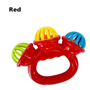 Baby Hand Rammelaar Bal Speelgoed Pasgeboren Grijpen Hand Bell Zintuiglijk Speelgoed Kinderen Veiligheidsmaterialen Speelgoed Voor 0-24 Maanden Baby Kinderen - Product Image 4