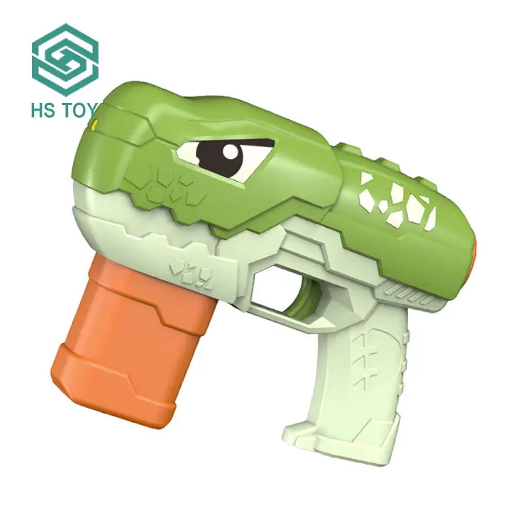 HS Party Summer Automatic Soaker Dinosaur Long Range Electric Auto Realistic Water Gun With USB