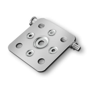 Plaques en acier inoxydable pour la fixation de carreaux, accessoires de suspension à sec pour les murs de fond et les installations de dalles de marbre - Product Image 1